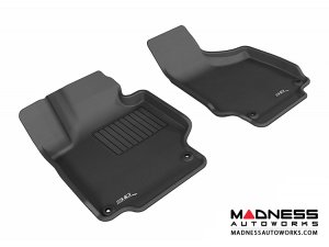 Audi TT/ TTS Floor Mats (Set of 2) - Front - Black by 3D MAXpider (2008-2015) Audi TT/ TTS Floor Mats (Set of 2) - Front - Black by 3D MAXpider (2008-2015)